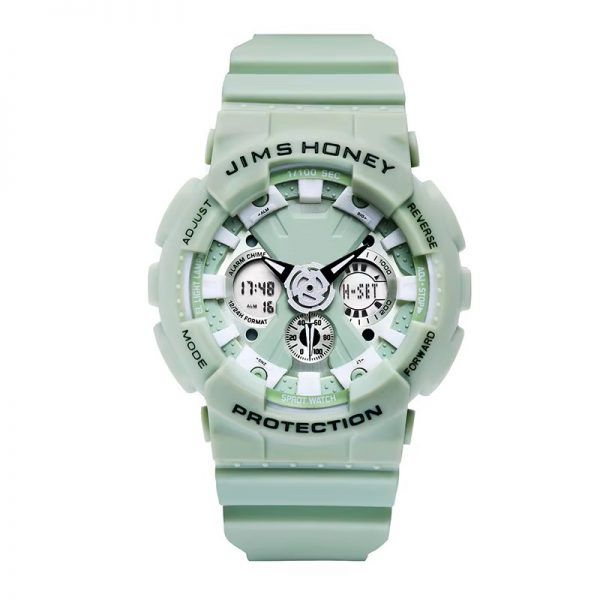 Digital watch sport silicone watches boy girl waterproof shock resistant luminous calendar 24 hours alarm chronograph